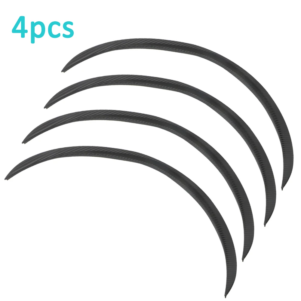 Стильная Автомобильная наклейка для бровей из углеродного волокна 42 см |