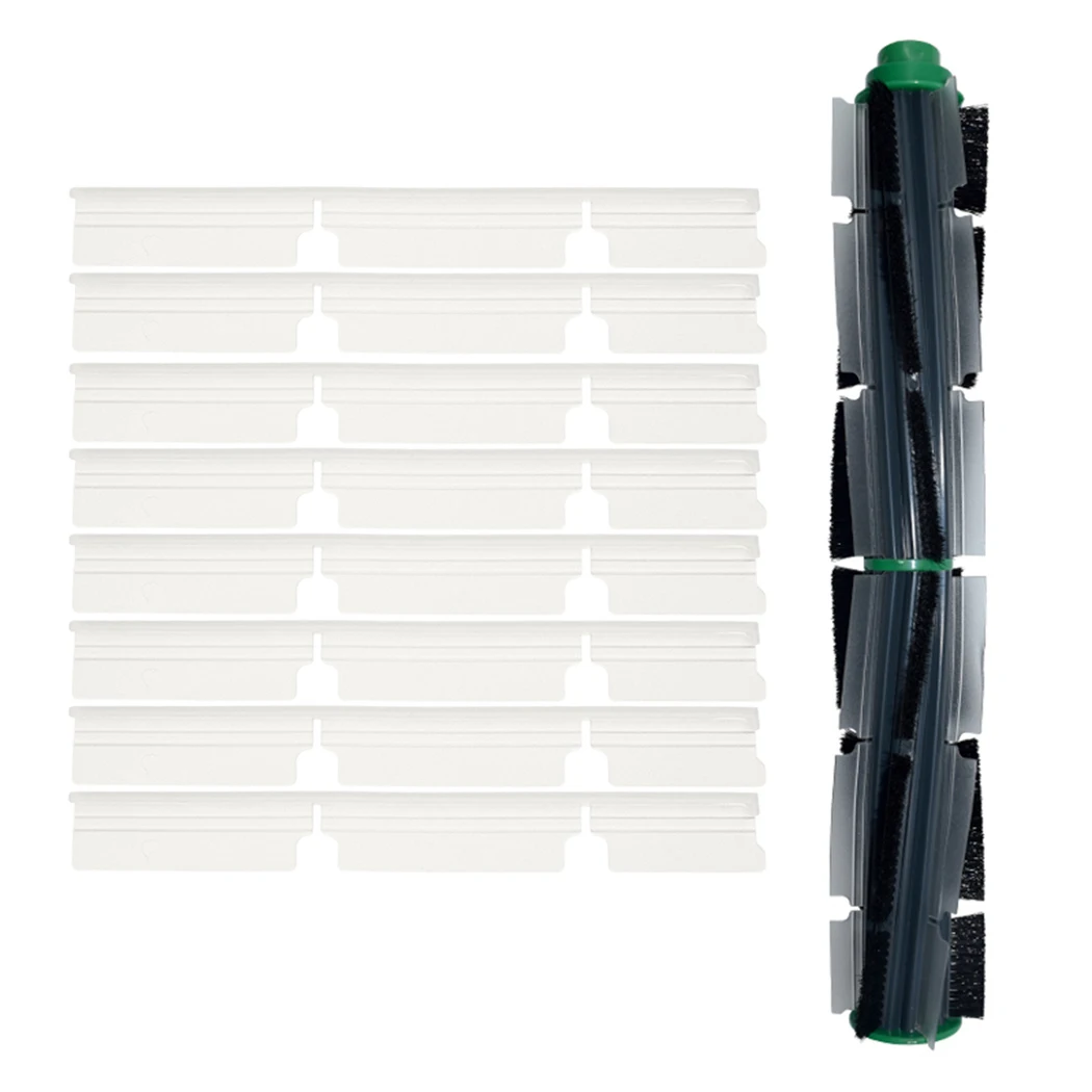 

Round Brush+Rubber Strips Kit For Vorwerk Kobold VR200 VR300 Robot Vacuum Parts Replacement Parts For Household Cleaning Tools
