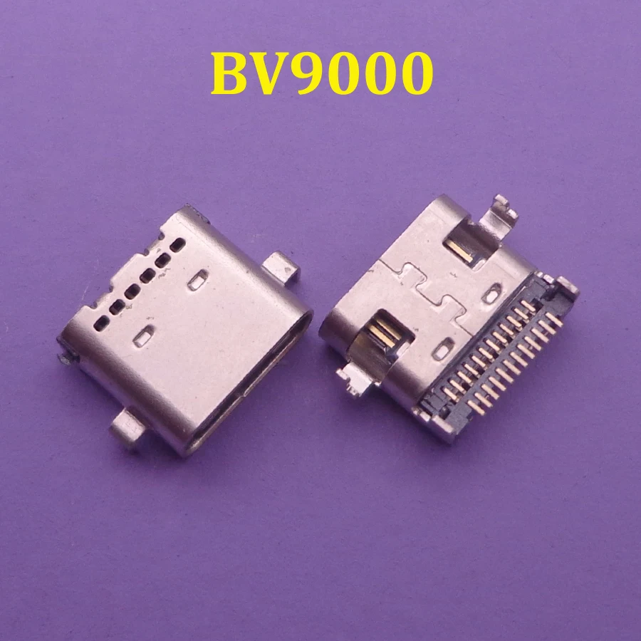 2 шт. микро usb зарядный разъем для розетки сменный ремонта типа c BlackView BV6000 BV6800 BV9000