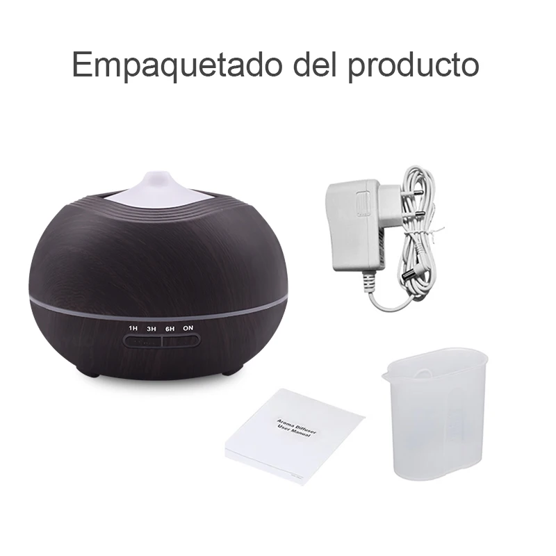 

Aromatherapy diffuser cold mist humidifier 400 ml aroma essential oil diffuser ultrasonic humidifier