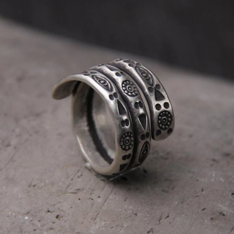 Женское Обручальное Кольцо Fyla Mode Многоярусное регулируемое кольцо из