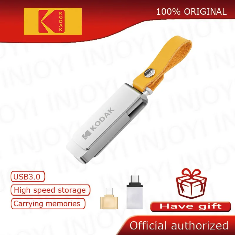 Kodak металлический USB3.1 флеш-накопитель K133 Флешка 256 ГБ 128 Гб 64 ГБ 32 ГБ 16 ГБ флеш-карта памяти, Флеш накопитель memoria cel USB3.0