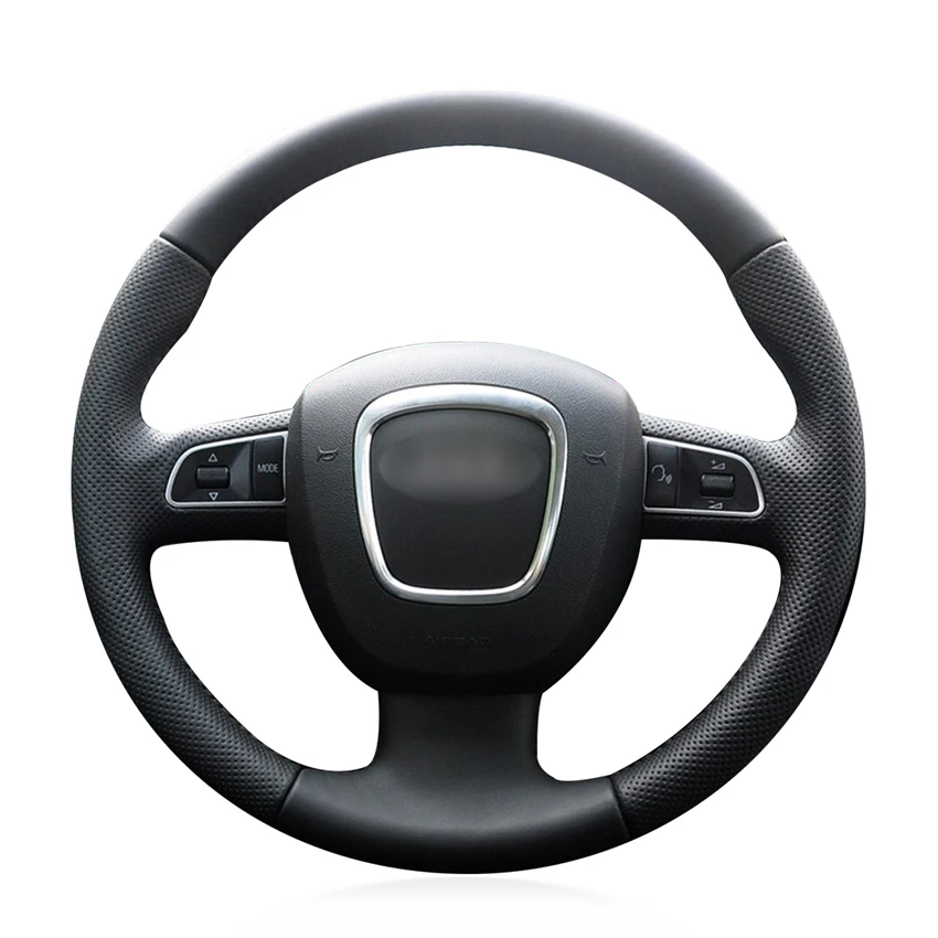 Оплетка на руль для Audi A3 (8P) A4 (B8) A5 A8 Q7 RS 4 S4 S5 S6 S8 2007 Seat Exeo 2009 автомобильный