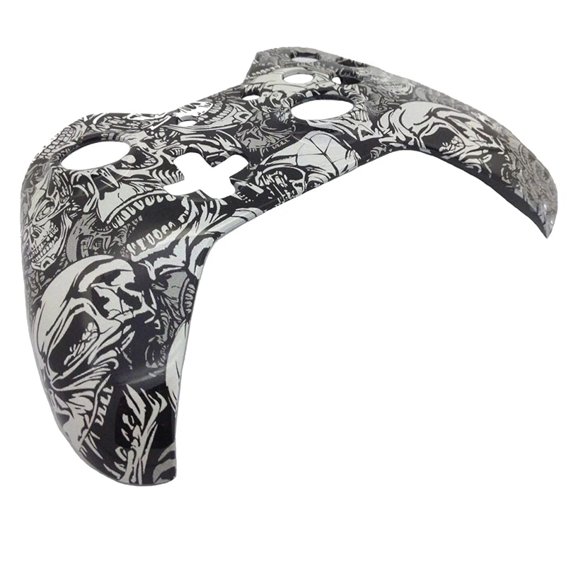 Крышка с узором черепа верхняя Передняя крышка корпуса чехол Сменные Лицевые