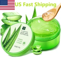 us fast shipping aloe vera gel natural face creams moisturizer acne treatment cream sun repair cream whitening skin care 220ml