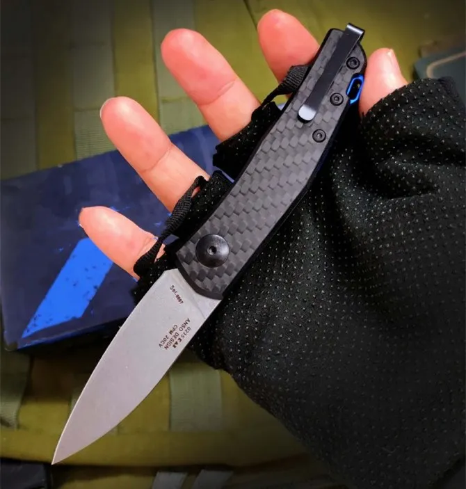Складной нож ZT0235 D2 ручка из углеродного волокна карманный для повседневного