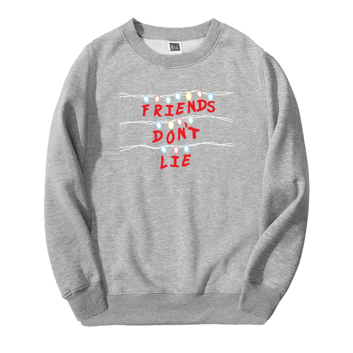Friend Don't Lie Stranger Things мужская толстовка с капюшоном для ТВ шоу 2019 новый осенний