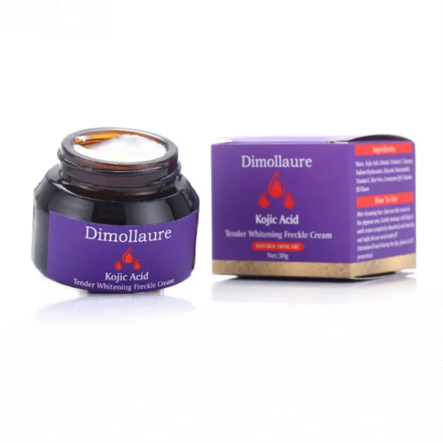 Dimollaure kojic acid whitening cream melasma Remove Retinol Freckle Acne Spots pigment Melanin face care | Красота и здоровье