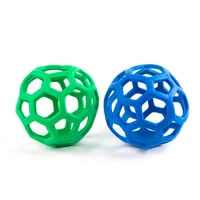 1 pcs dog chew toy dog rubber ball chew toy dog geometric safety toys ball