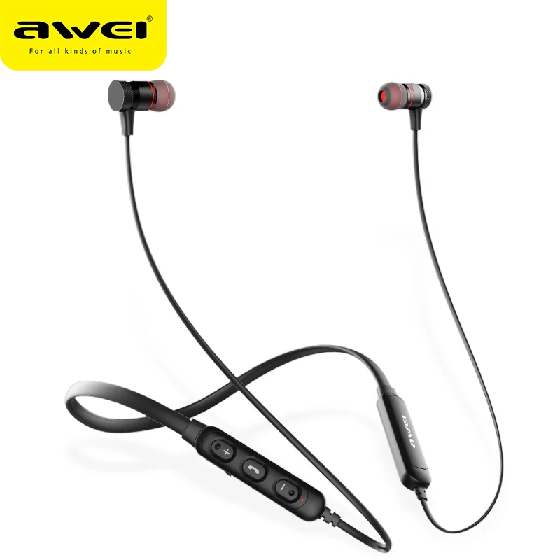 AWEI G10BL Bluetooth наушники беспроводные наушники 3D стерео спортивные наушники с микрофоном гарнитура Fone de ouvido для iPhone samsung