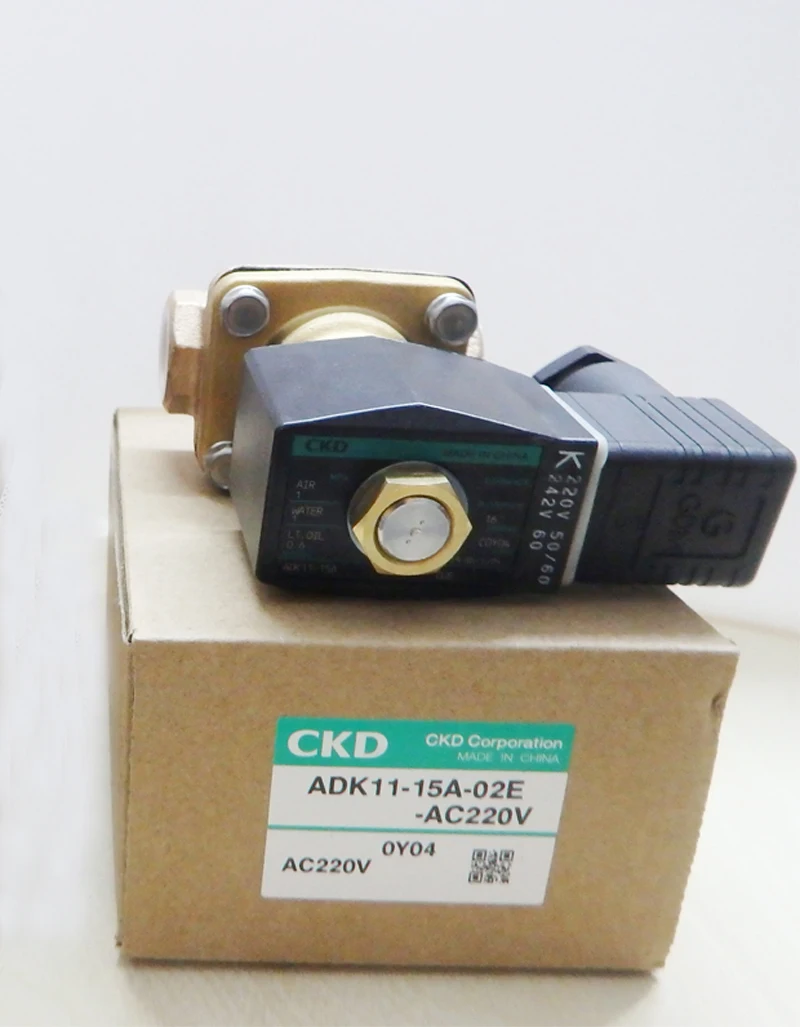 Японский клапан CKD пневматический соленоидный ADK11 15A 02E AC220V valves| |