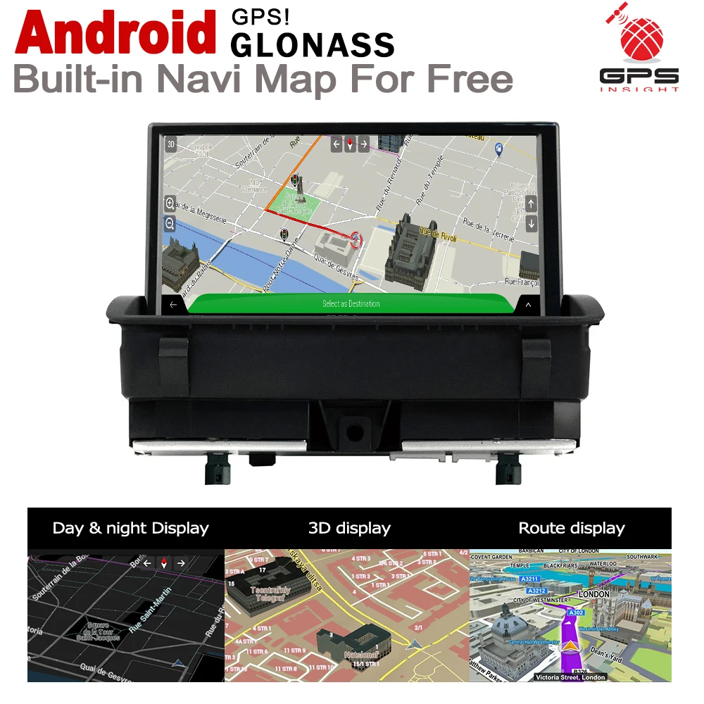 10 25 "HD экран стерео Android 7 0 up Автомобильный GPS навигатор карта для Audi Q3 8V 2011 ~ 2018 MMI