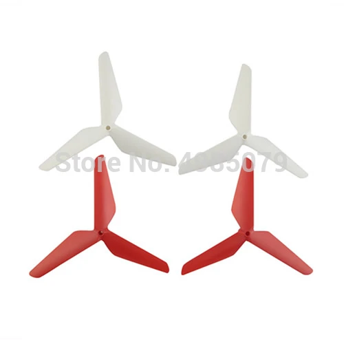 

SYMA X5SW Upgrade Propeller 3-leaf Propellers Blade Red&White Suit For Syma X5C X5A X5SC X5SW X5C-1 RC Drone Spare Part