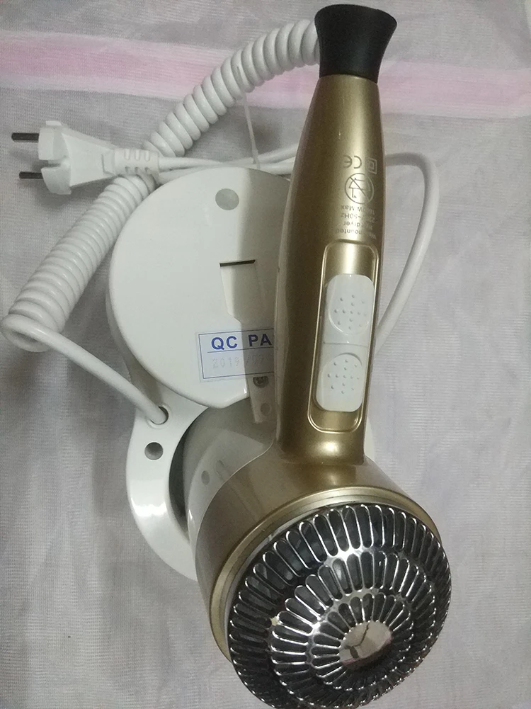 TSMOUNTAIN Hot and cold wind air blowers hotels 1600W hair drier for household and bathroom wall mounted hair dryer