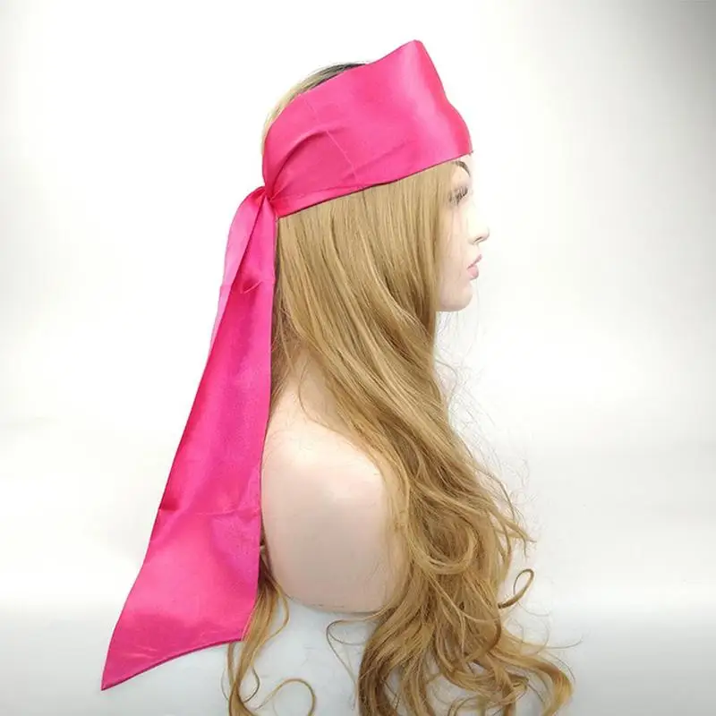 1 шт. обруч для волос Virgin волосы наращивания оберточная лента атласная шелковая