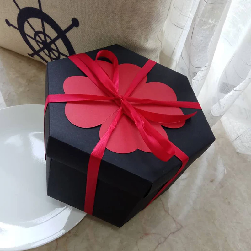 1 шт. коробка сюрпризов Новогодняя свадебные подарки взрывобезопасная Сделай Сам