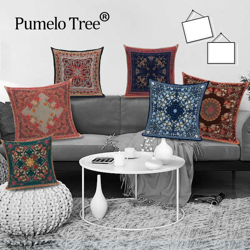 Винтажные декоративные наволочки с мандалой геометрические чехол домашний