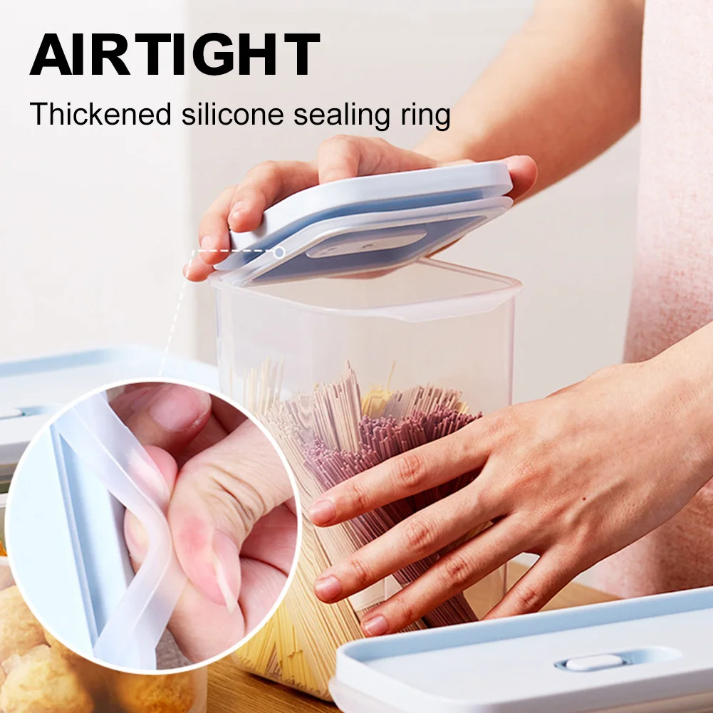 

Refrigerator Food Storage Containers with Lids Kitchen Storage Seal Tank Plastic Separate Vegetable Fruit Fresh Box