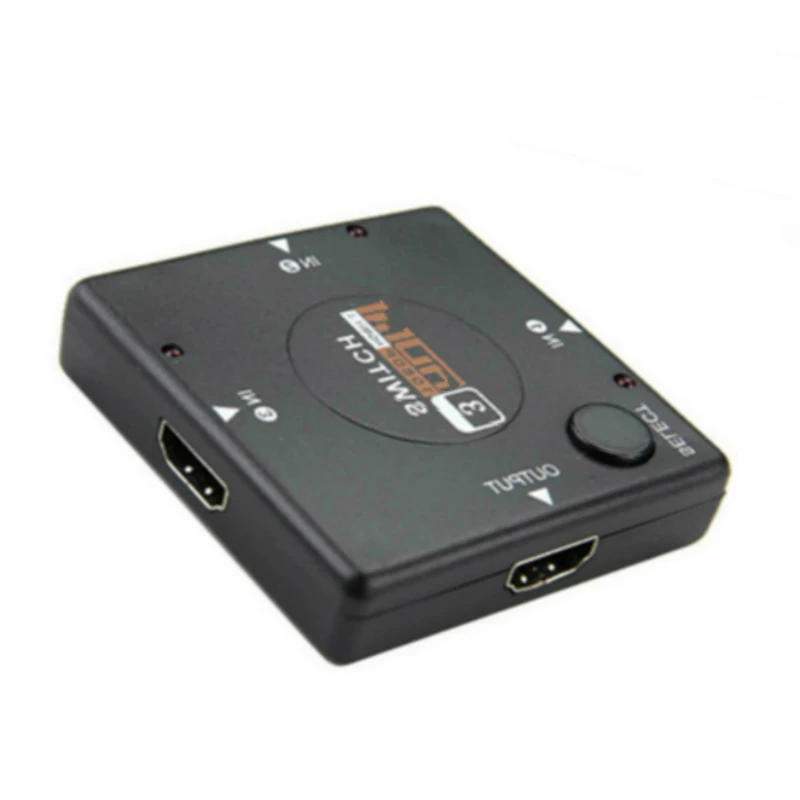 1080P Mini 3 Порты и разъёмы совместимому с HDMI переключатель разветвитель для HDTV видео
