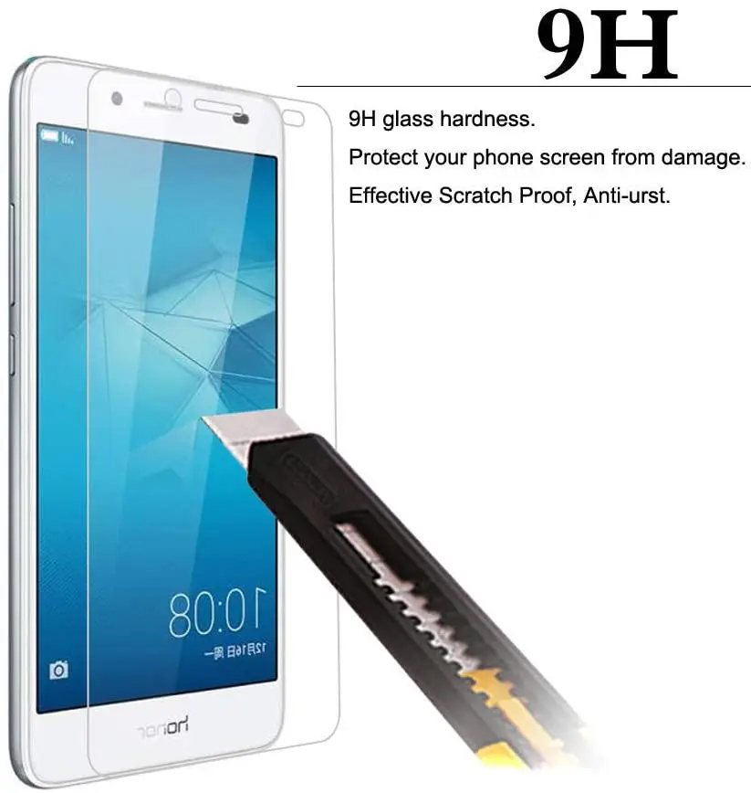 Tempered Glass for BQ aquaris X2 Smartphone Explosion-proof 9H Protective Film cover Screen Protector x 2 | Мобильные телефоны и