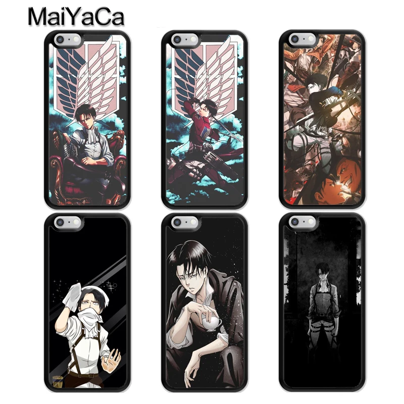 

MaiYaCa Levi Ackerman Attack on Titan Case For iPhone 12 mini 11 Pro MAX X XR XS MAX SE 2020 6S 7 8 Plus 5S Back Cover Fundas