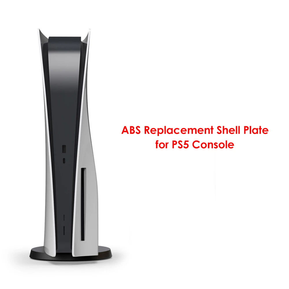 

For PS5 Console ABS Plastic Replacement Shell Plate for PlayStation 5 1Pair