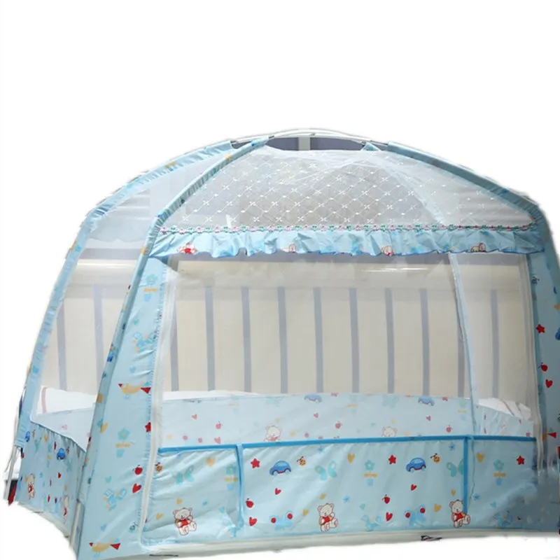 Розовая портативная сетка от насекомых для младенцев москитная балдахин