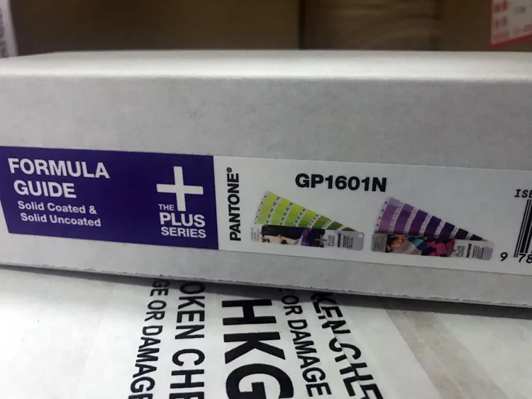 2 книги C/U Pantone цветовой эталон цветная книга GP1601N руководство по формуле сплошной покрытый набор без покрытия