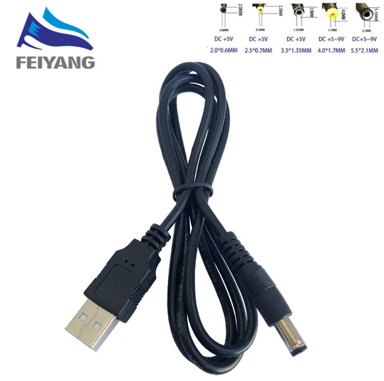 USB-порт на 2 0*0 6 мм 5*0 7 3 5*1 35 4 0*1 5 5*2 1 в постоянного тока Цилиндрический разъем для