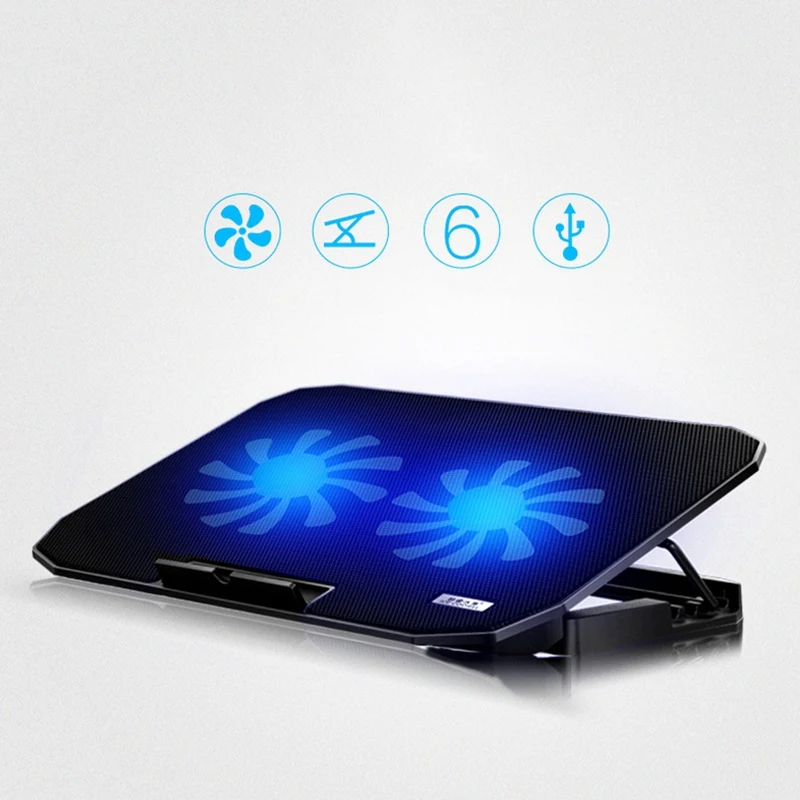 ICECOOREL N106 кулер для ноутбука 2 Порты USB Тетрадь ПК держатель Подставка детей 12