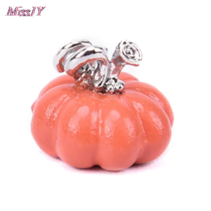 10 шт./компл. модные эмалированные 3D Подвески в виде тыквы растительное растение