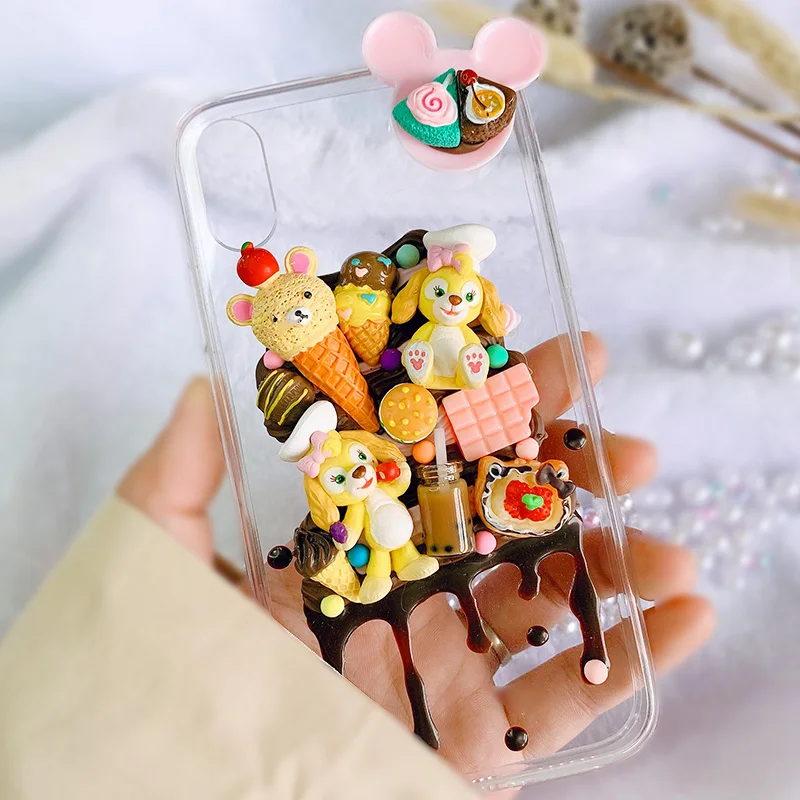Новинка для iPhone11 pro max DIY чехол 3D с милой собачкой телефона iPhone X/XS XR XSMAX ручной