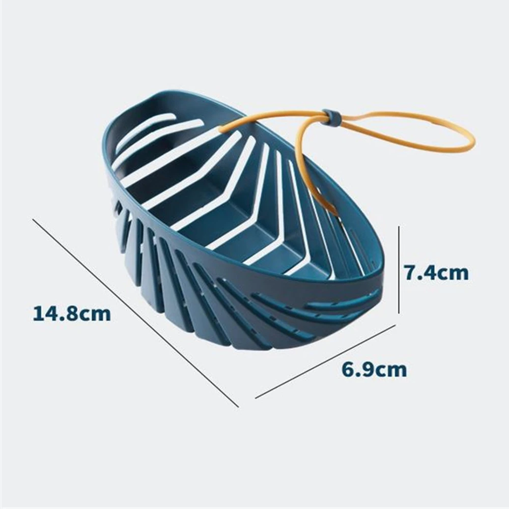 

1Pc Kitchen Sink Sponge Holder Sink Shelf Soap Sponge Drain Rack Storage Basket Bag Kitchen Bathroom Organizer