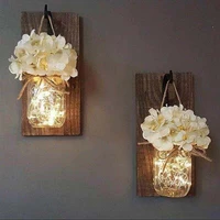 wall lamp hanging wall flower ball lamp home kitchen decoration wall lamp led fairy lighting home accessories bedroom decor