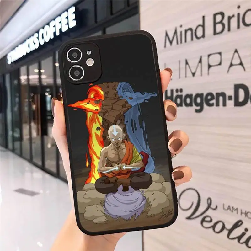 

Avatar The Last Airbender Phone Case matte transparent For iphone 7 8 11 12 plus mini x xs xr pro max cover