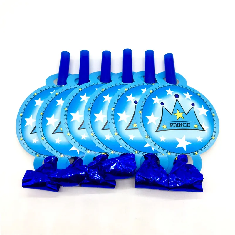 95/Лот синий принц корона Мультфильм Дети пользу на день рождения тарелка и чашка