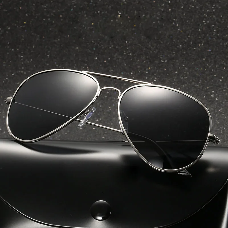 Классические мужские солнцезащитные очки для вождения прозрачные
