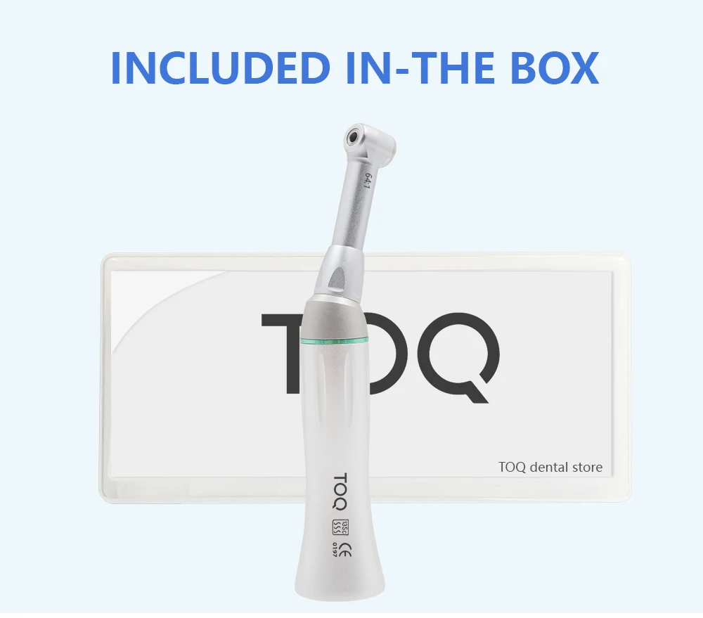 

Dental Low Speed Handpiece Contra Angle Handpiece Push Botton 64:1 Dental Handpiece