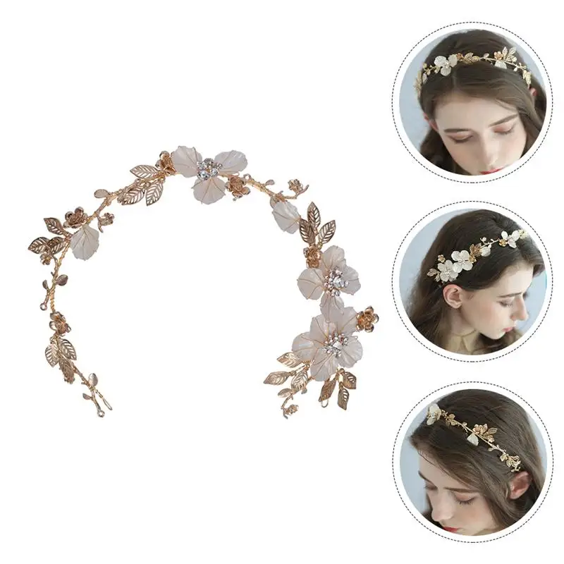 

1pc Chic Bridal Unique Hair Accessories Party Headwear Headband Wedding Headdress