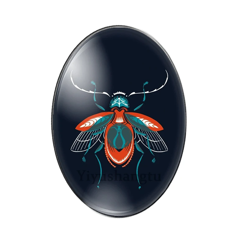 В виде симпатичных насекомых Стрекоза пчелы бабочки и так далее. Мы принимаем