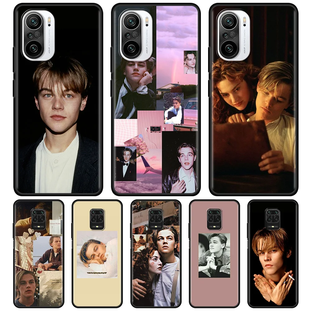 

American Movie Star Leonardo-DiCaprio Phone Case For Xiaomi Redmi Note 11S 11T 5G 11 10 8 Pro Cover 9T 9 8T K40 10C 10 9A Funda