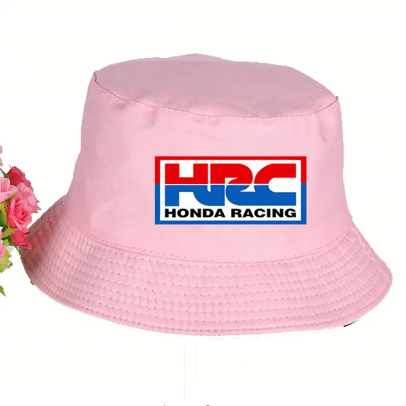 Панама HRC для мужчин и женщин шляпа с логотипом гоночного автомобиля Honda