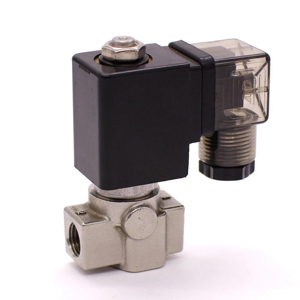 Электромагнитный клапан нормально закрытый водяной из нержавеющей стали G1/4 &quot