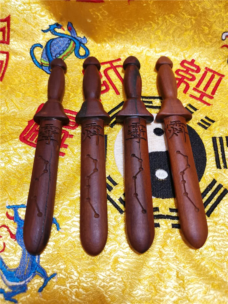 

Taoist articles, lightning strike, jujube wood, seven star taboo word sword, Taoist Dharma sword, Ziwei taboo word