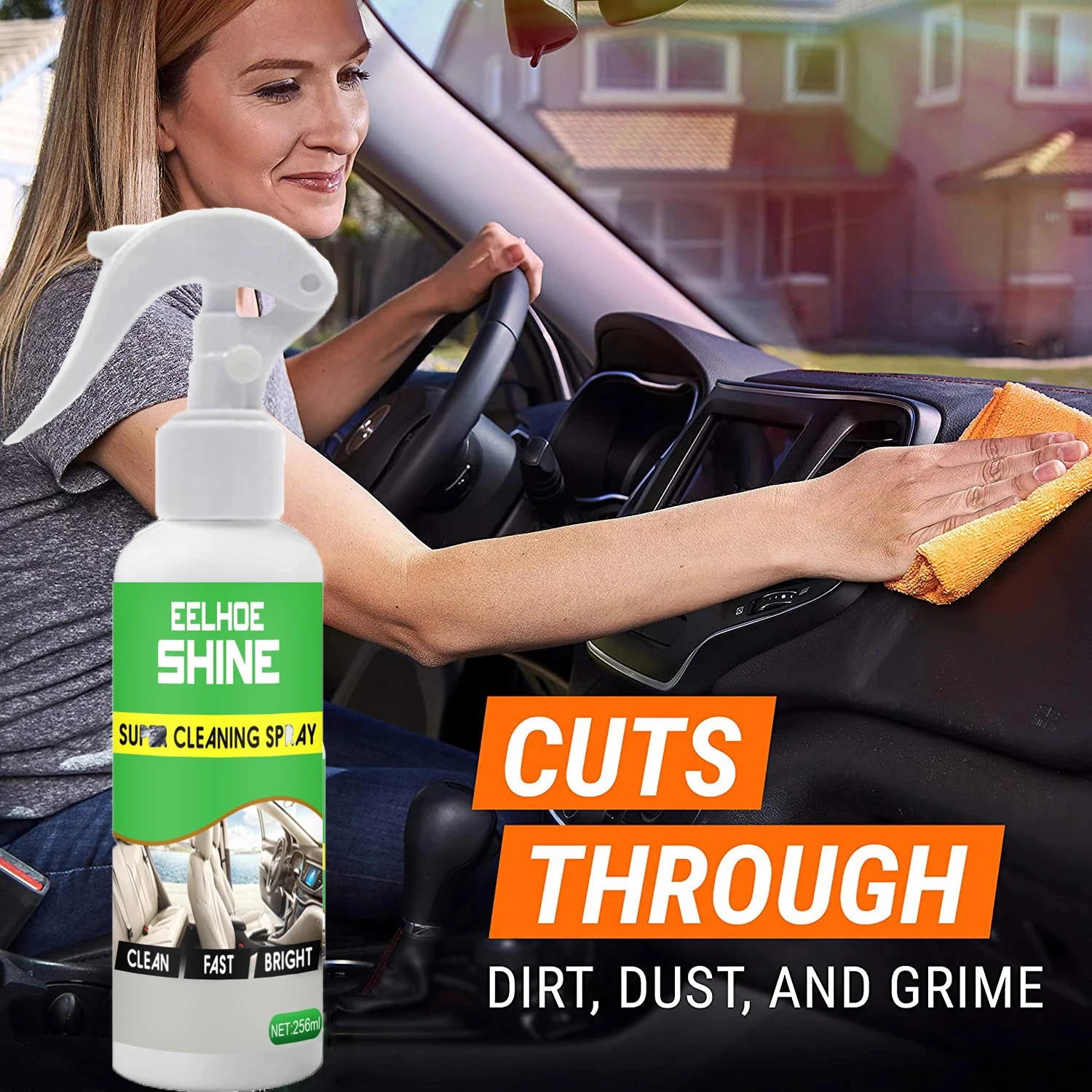 

256ml Car Interior Cleaner coating for Cars & Truck & Motorcycle,Ultra Shine Car Plastic dashboard,leather seat cleaner
