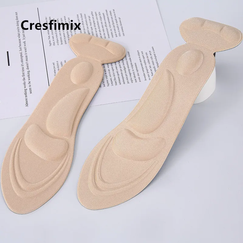Cresfimix semelle de chaussures Светильник Обувь для веса Стельки женщин Высококачественная
