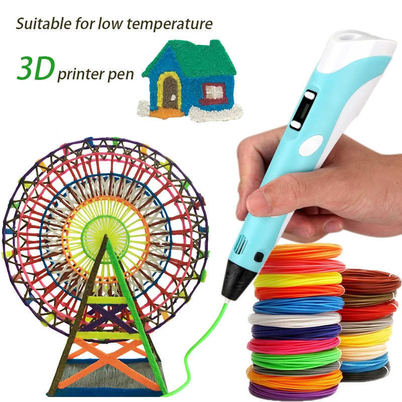 Оригинальная 3D Ручка DIY для детей 3d-ручка рисования граффити стилет PLA Filament