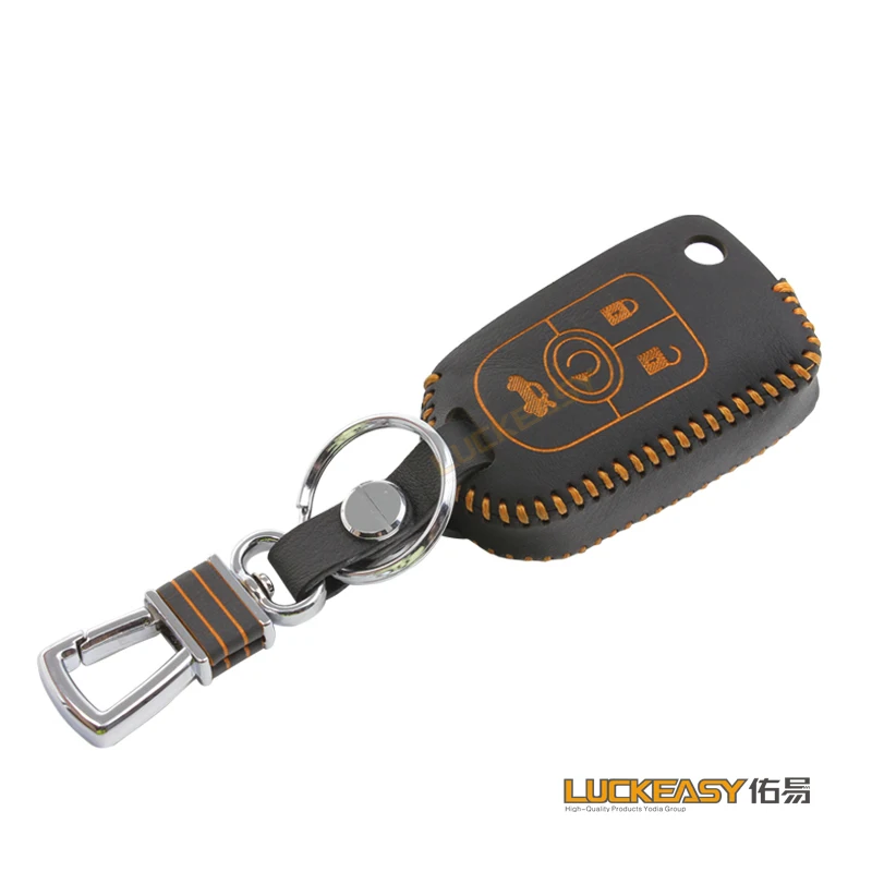 

luckeasy cover for buick lacetti 2008 to 2013 remote Car Key shell wallet holder cover llavero keychain key2a