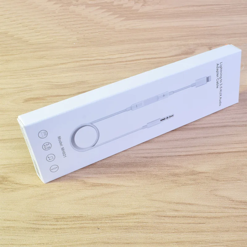 Регулятор громкости с адаптером Aux для 8-контактный Lightning/HDMI 3,5 мм на обоих концах для подключения внешних устройств к автомагнитоле для 6s 7 8 plus X Xs Xr Max, подключаемый к наушникам, Динамик