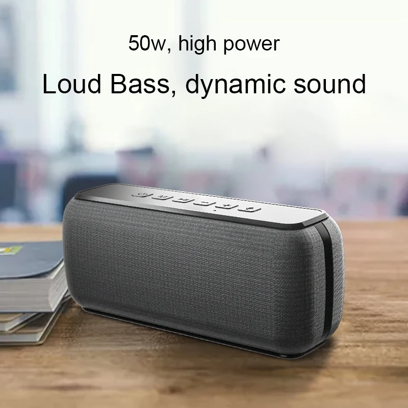 50 Вт Высокая мощность Bluetooth динамик сабвуфер Открытый водонепроницаемый